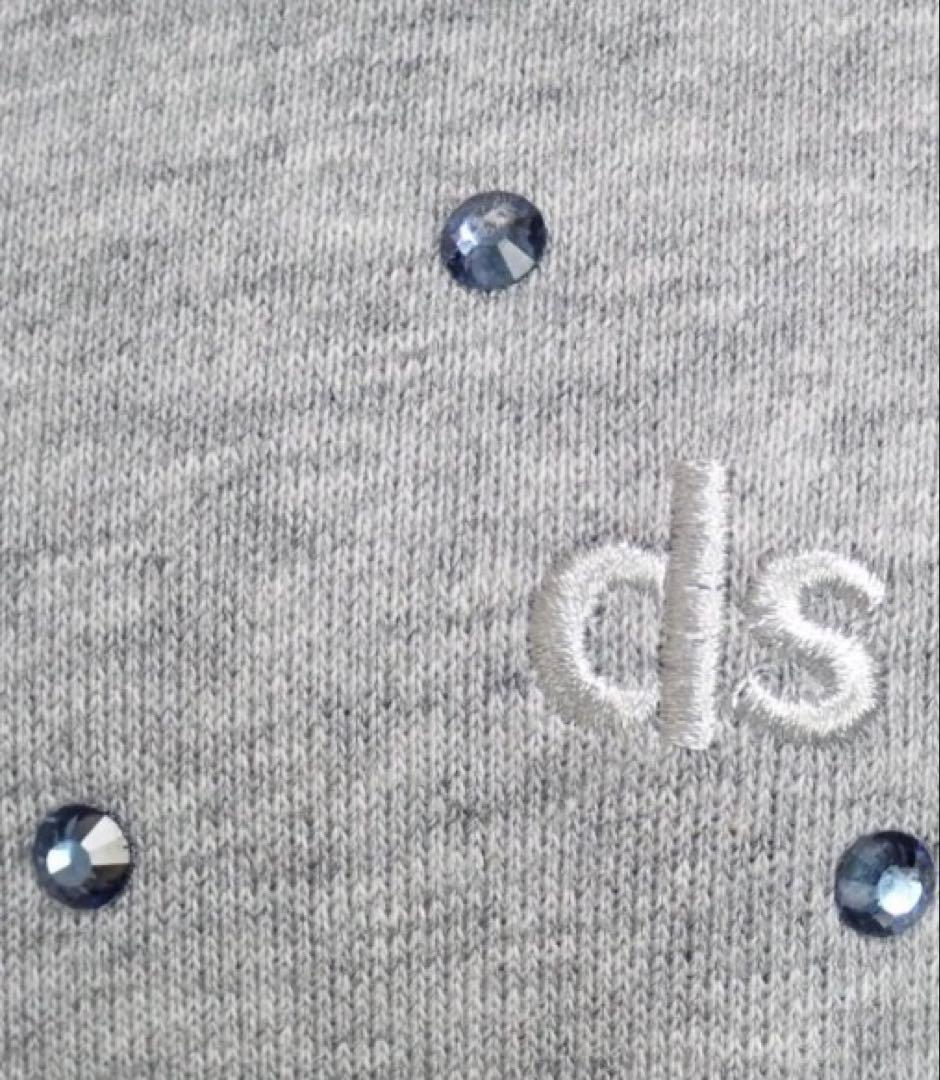 ダブルスタンダードクロージング　ラインストーンスウェット　未使用品