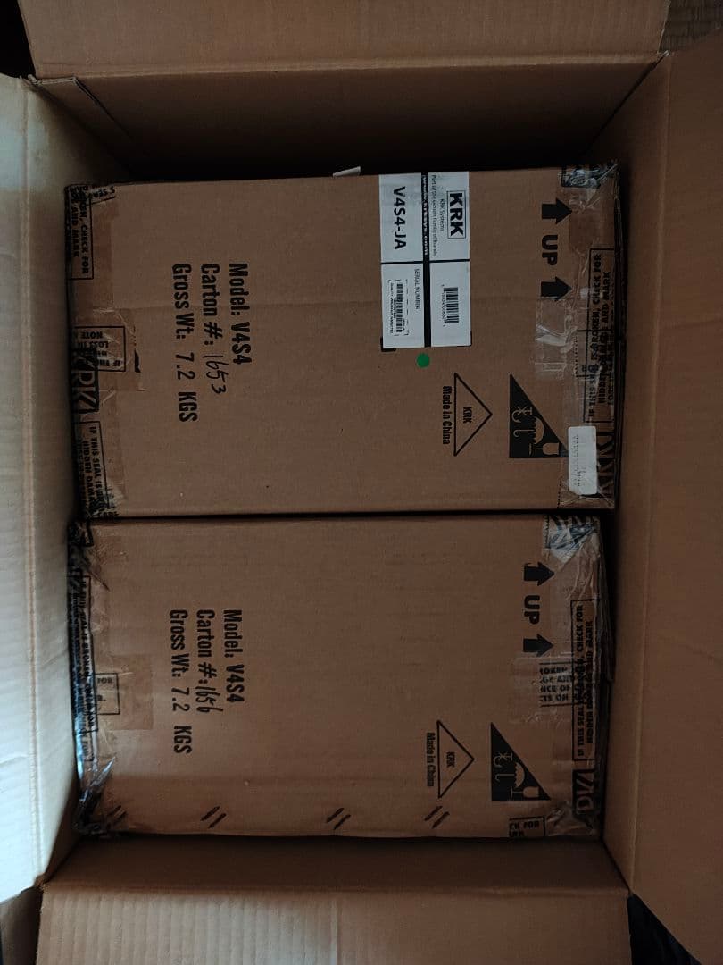 KRK V4S4　4インチ　モニタースピーカー　ペア