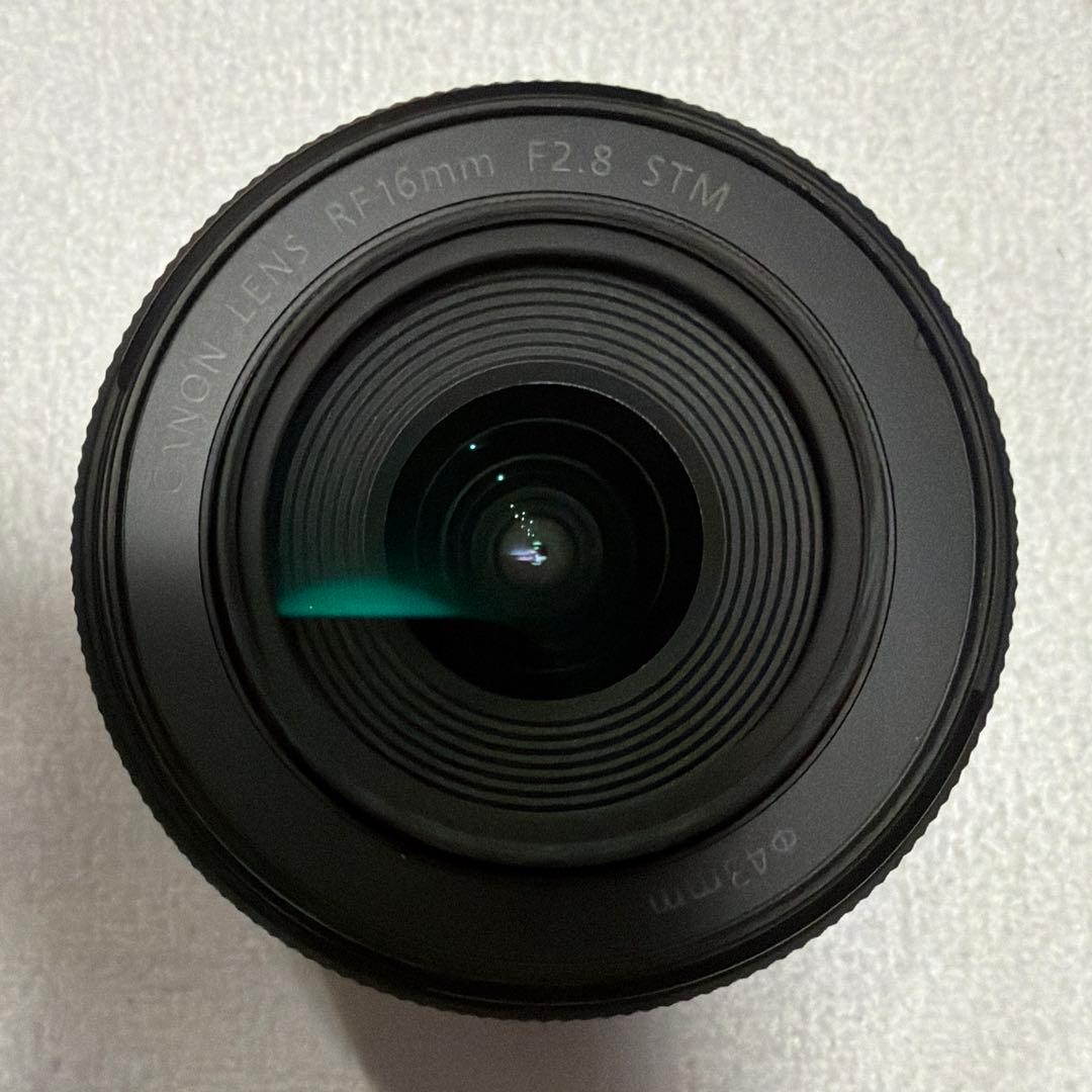Canon RF 16mm f/2.8 STM レンズ 美品