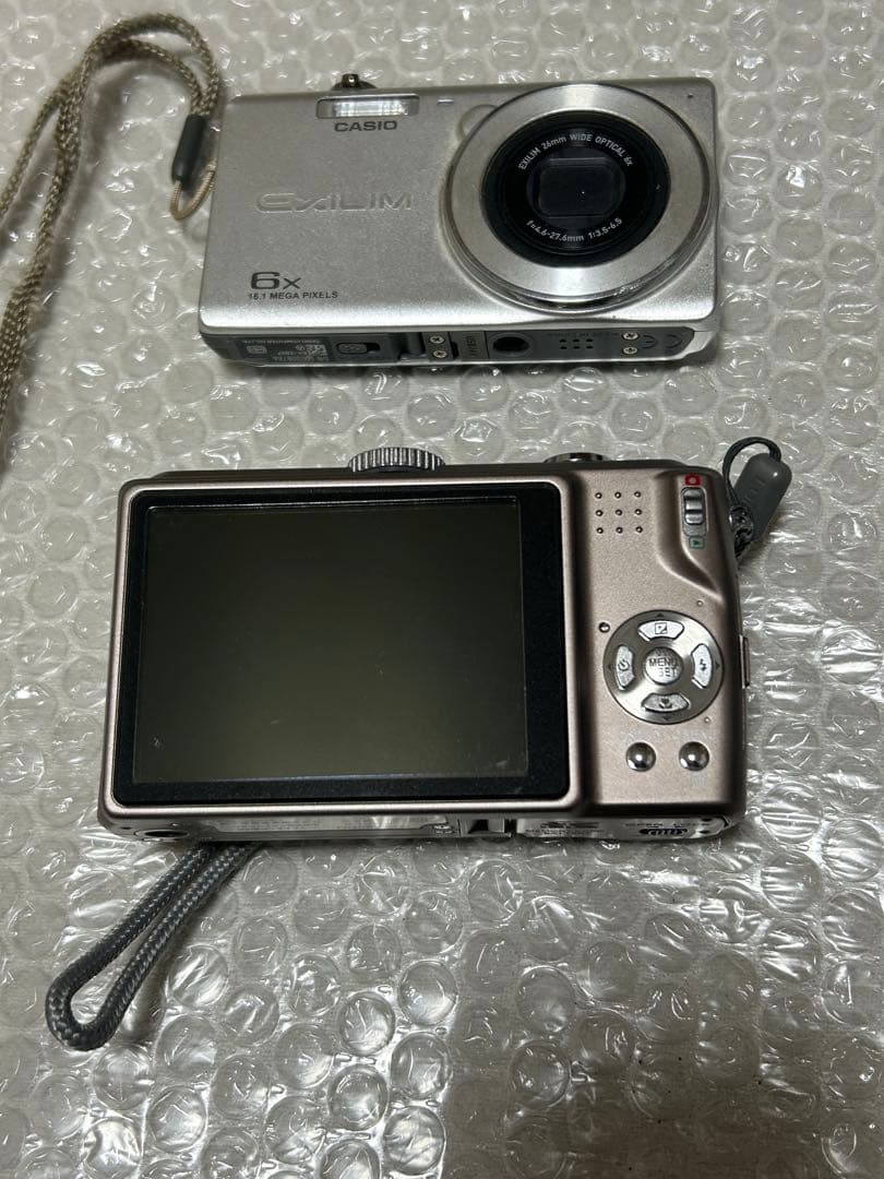 CASIO EXLIM Panasonic LUMIX デジカメ2点