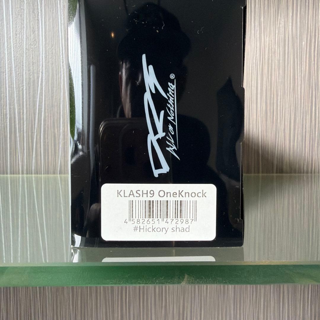 【新品 未使用】KLASH9 OneKnock Hickory Shad