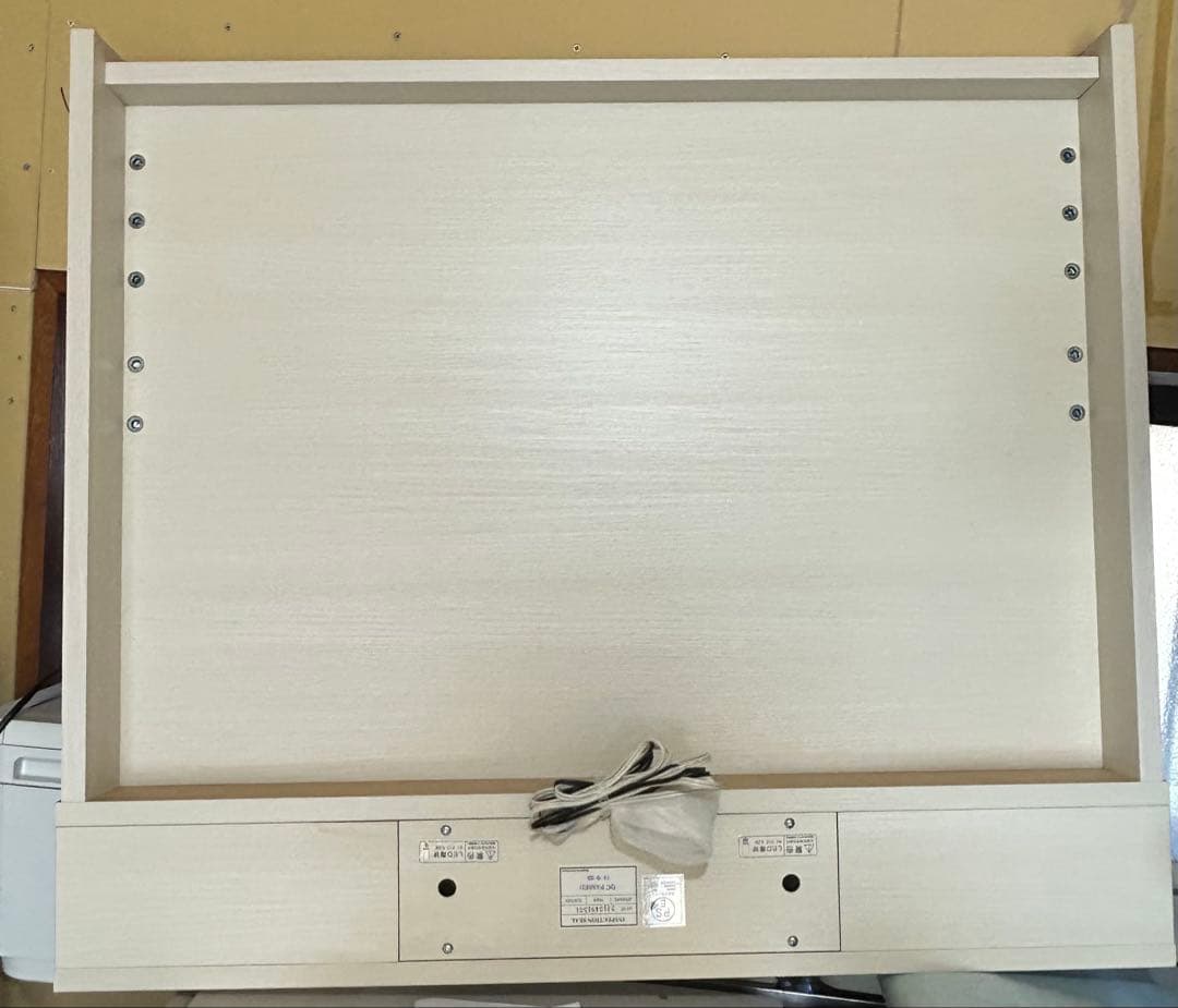 【埼玉県川口市引取り限定】ニトリすのこシングルベッド コンセント・ライト付