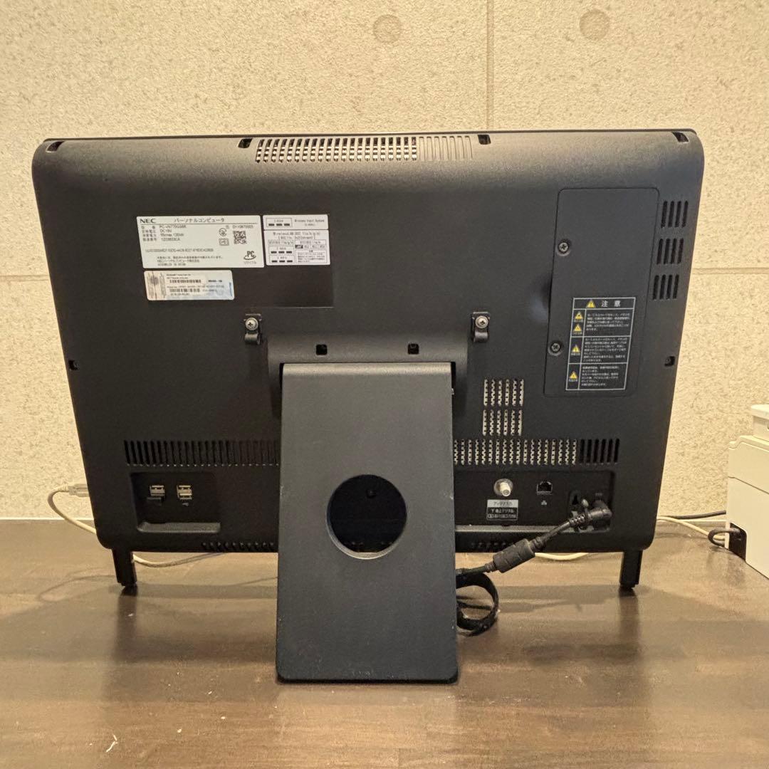 【美品】 一体型パソコン NEC VALUESTAR VN770/GS6R 中古