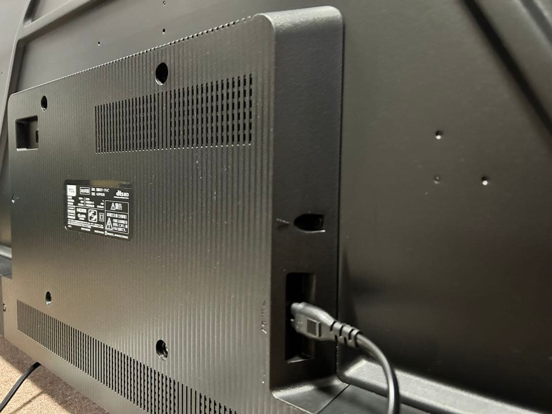 【2024年購入】 4K TCL 43P636 YouTube 動画OK