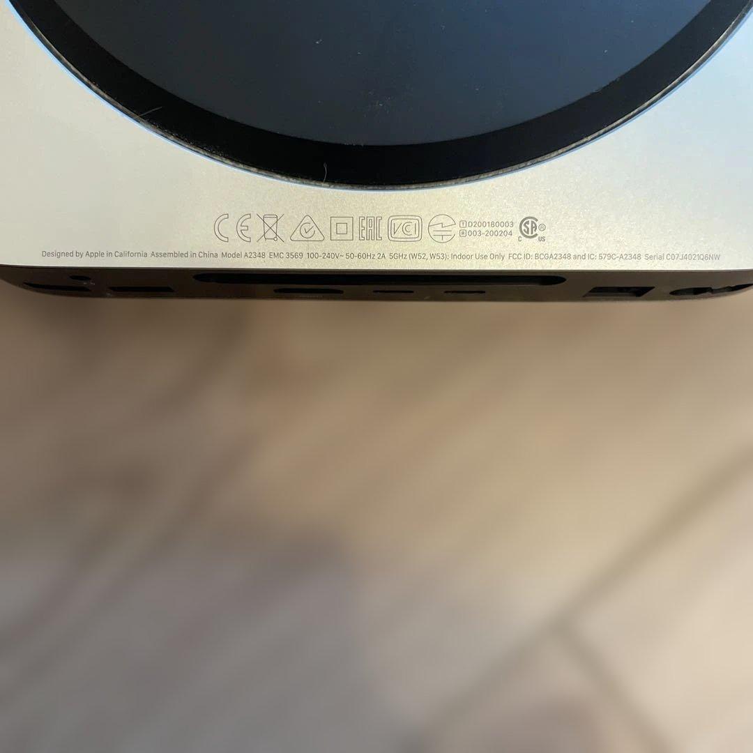 Macデスクトップ Apple M1 Mac mini 8GB 256GB