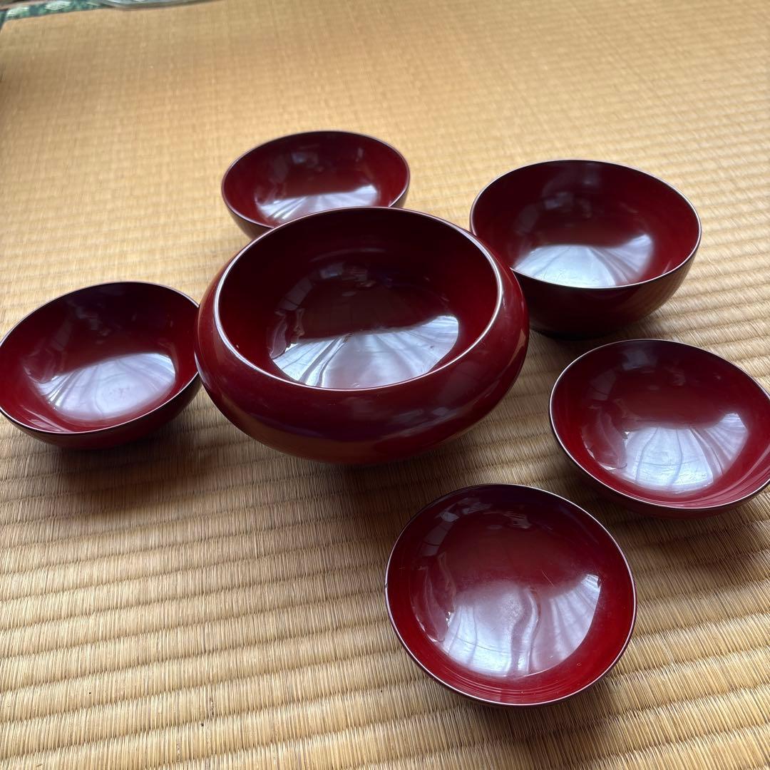 応量器　応量椀　秋岡芳夫　デザイン　6つセット