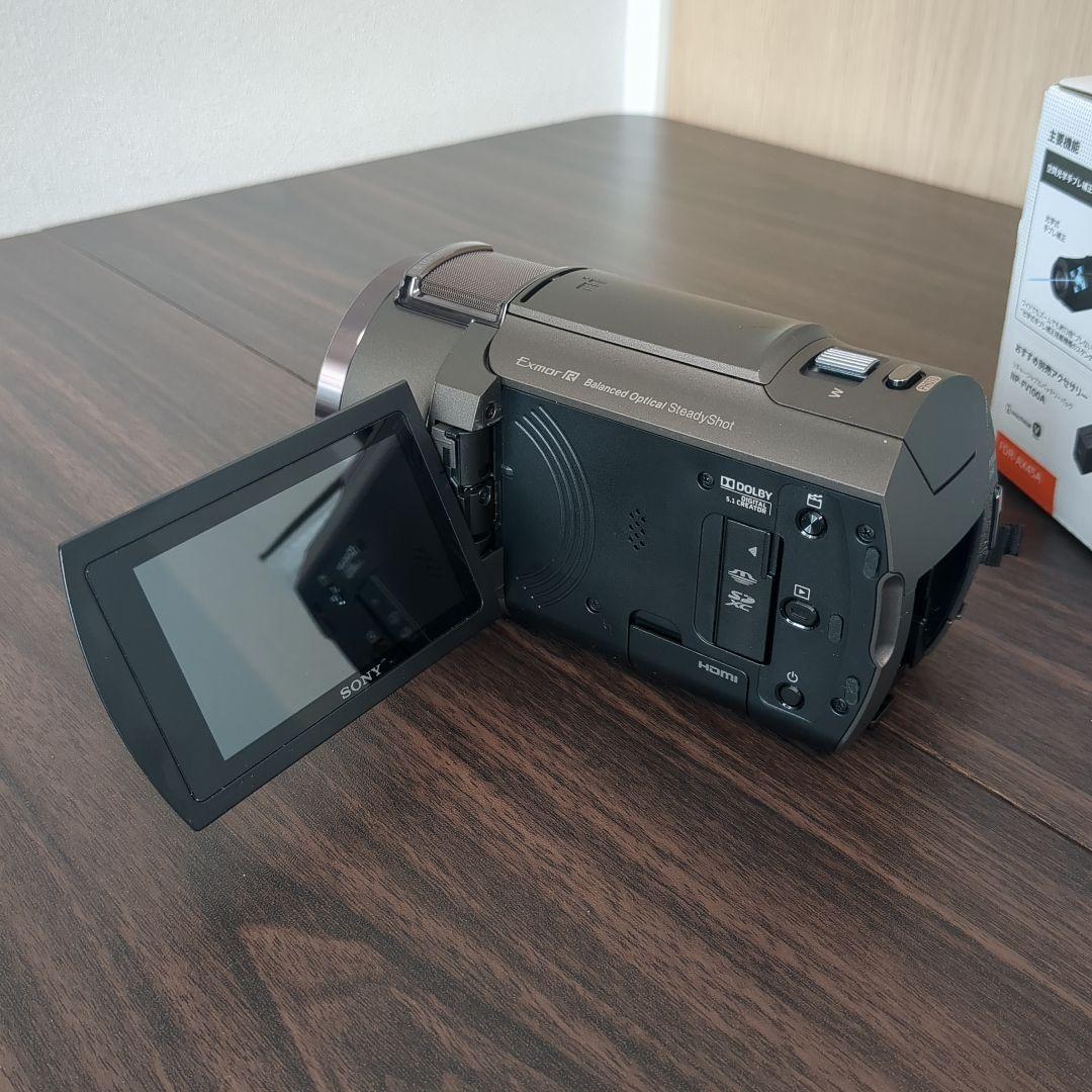 SONY 4K ビデオカメラ FDR-AX45A 本体