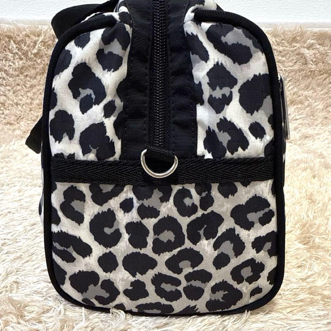 【美品】レスポートサック　2wayバック　レオパード