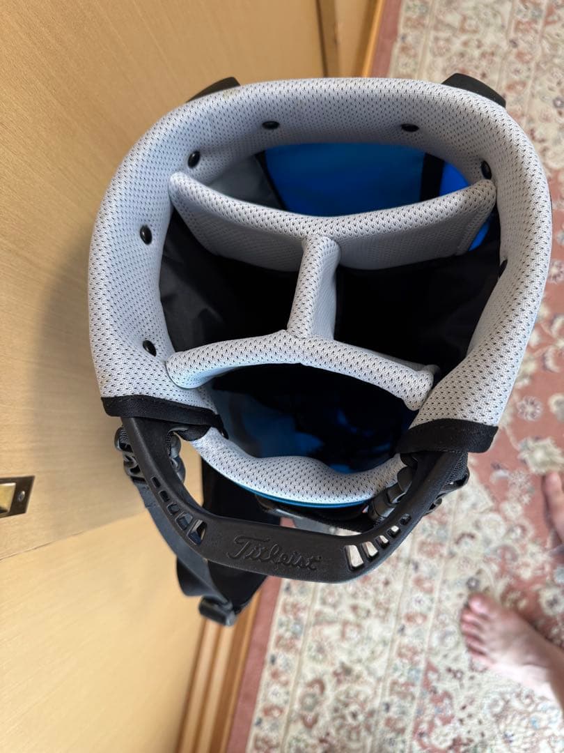 【超美品】タイトリスト Players 4 スタンドバッグ TB23SX4A青