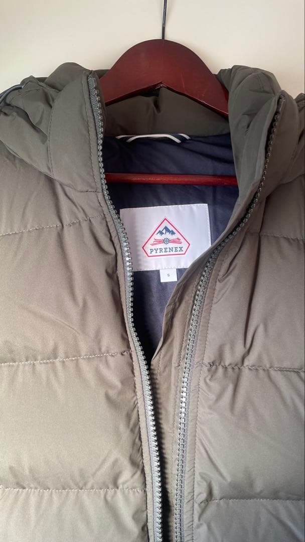 PYRENEX SPOUTNIC MINI カーキSダウンジャケット