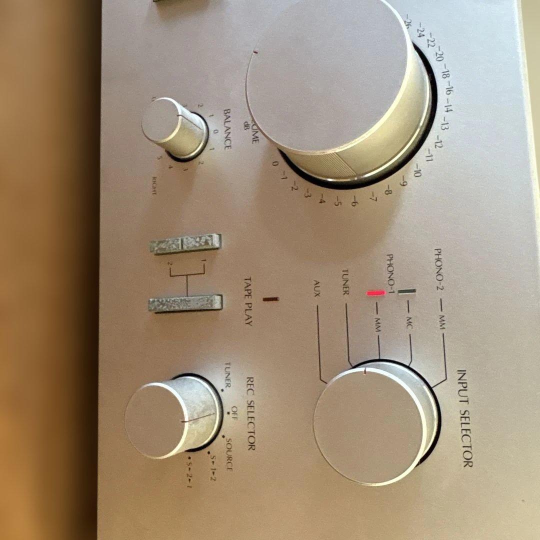 サンスイ　プリメインアンプ　AU-D607F EXTRA ジャンク品　取説付き