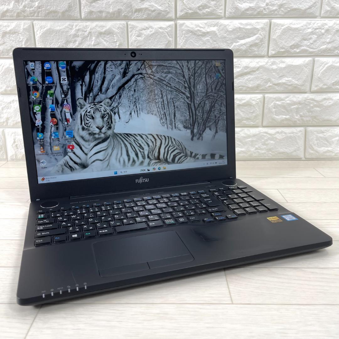 富士通 i7 新品SSD512G メモリ8 Windows11 ノートパソコン