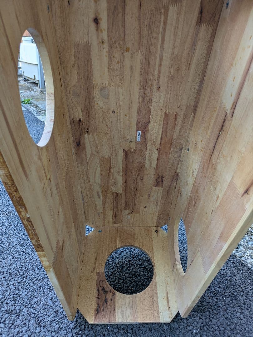 ペット ベンチ 無垢材 ナチュラルシグネチャー 猫 トンネル