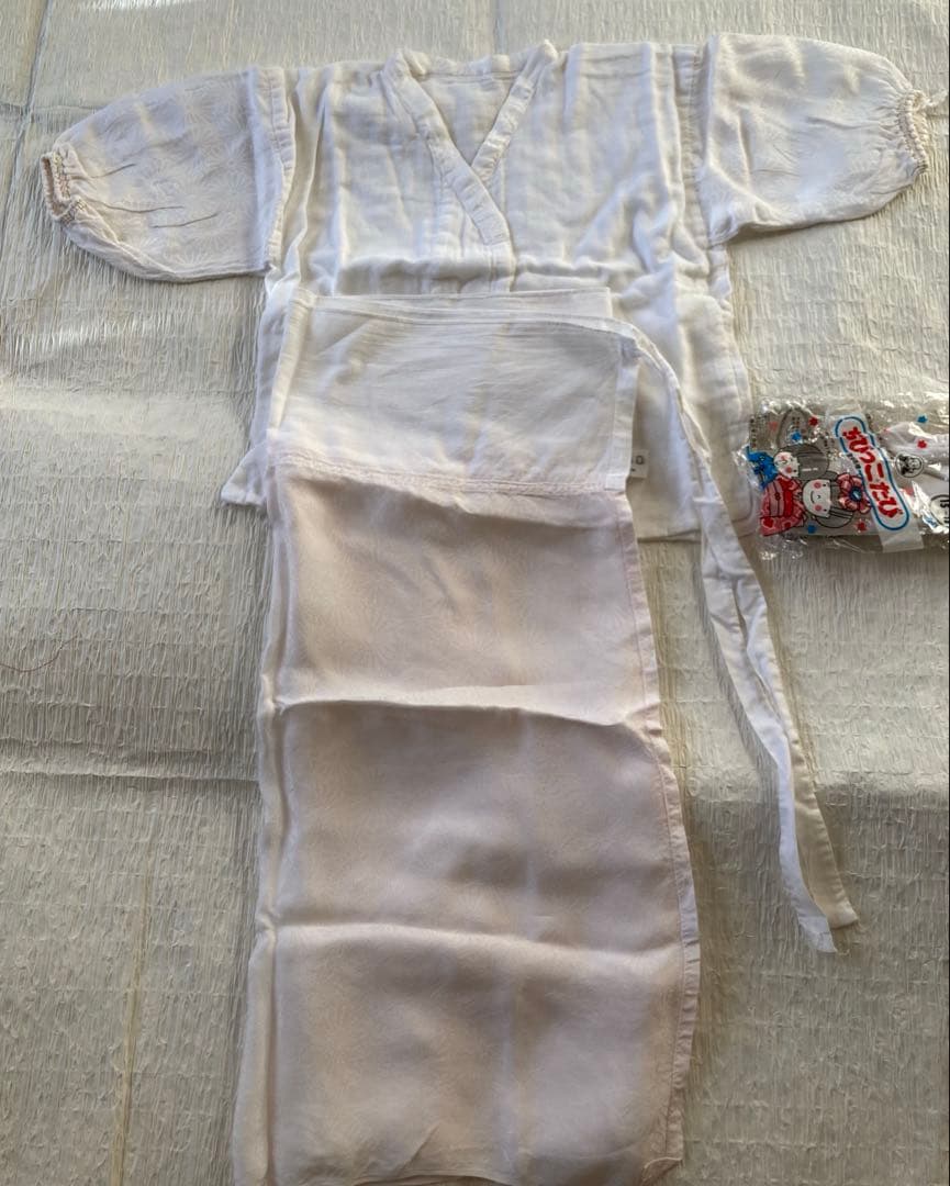 最高級　京都古川被布　おはりばこ髪飾り　総絞り着物　長襦袢　草履　足袋フルセット