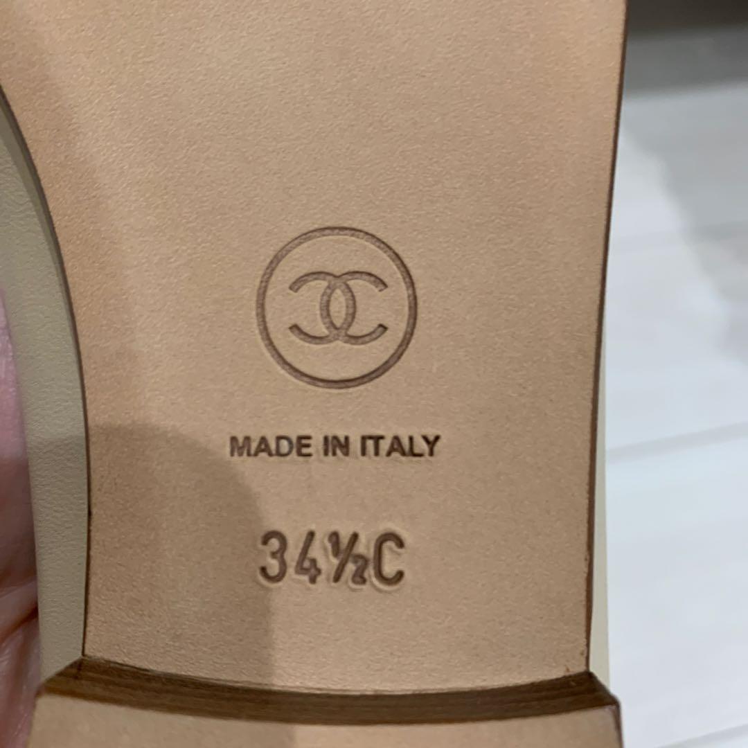 ホ*ト様 シャネル　新品　バレリーナ　CHANEL 34 2/1