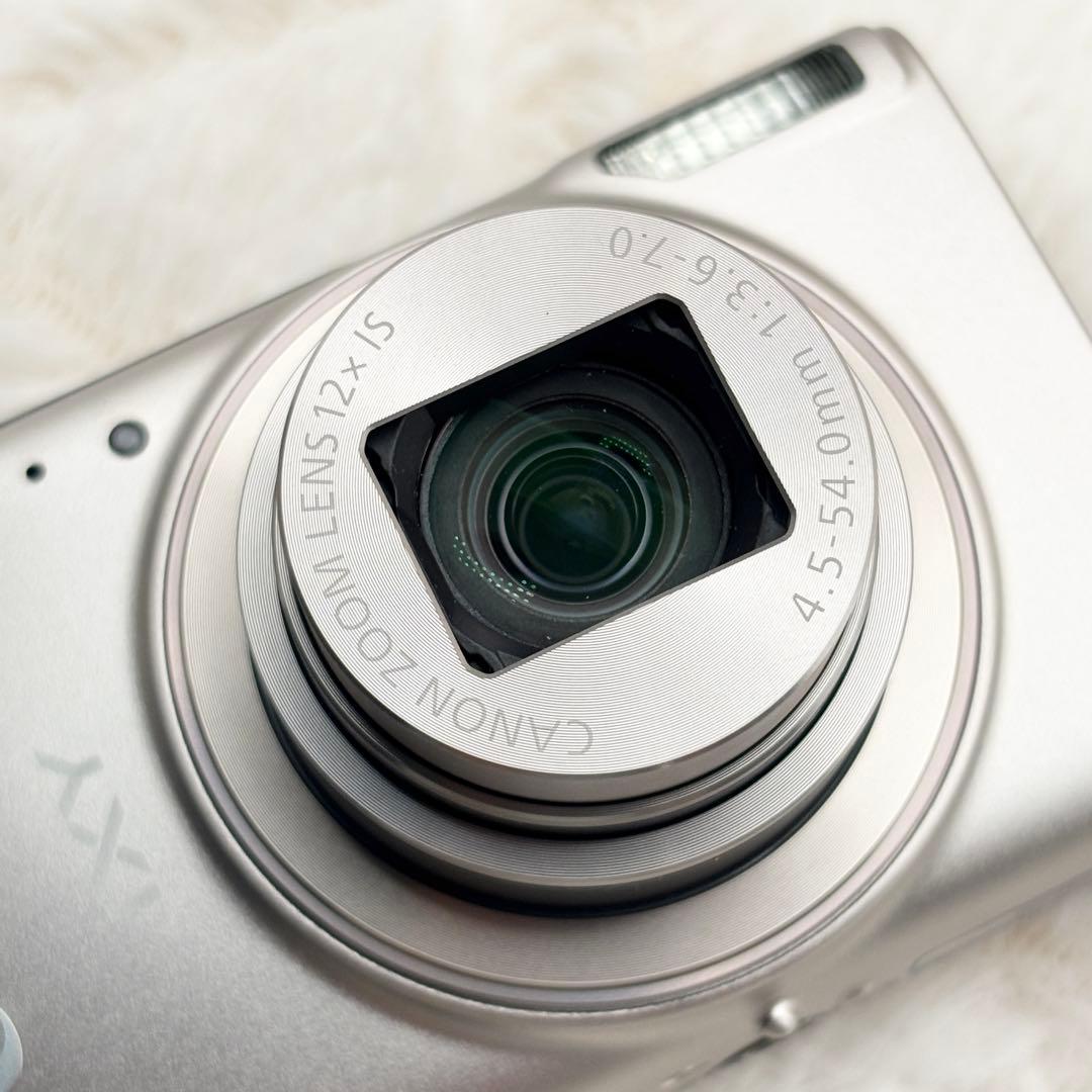 極美品 動作良好 Canon IXY 650 シルバー Wi-Fi搭載モデル