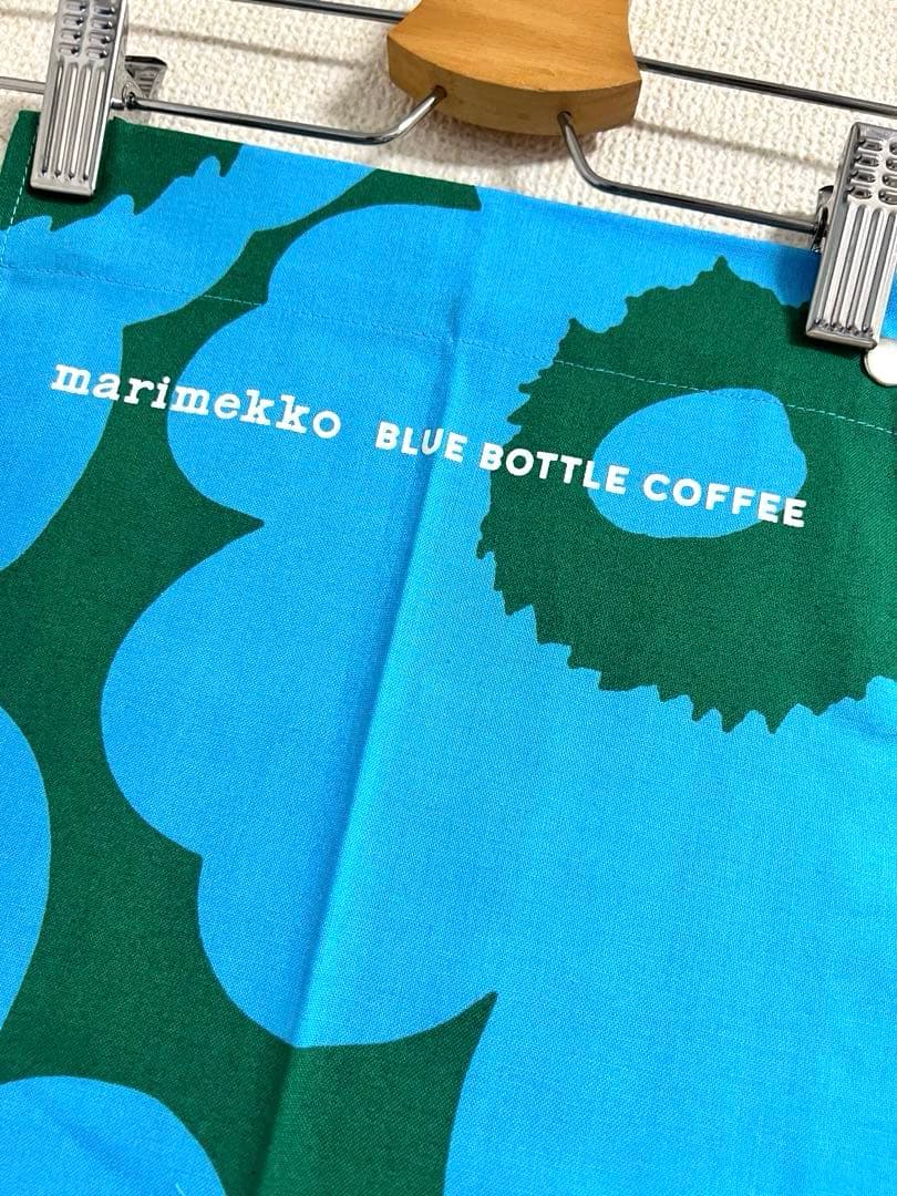 ☺︎新品未使用　マリメッコ×ブルーボトルコーヒー　コラボ　エプロン　限定☺︎