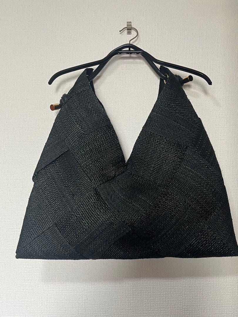 VIOLA d’ORO アバカメッシュバッグ　ブラック