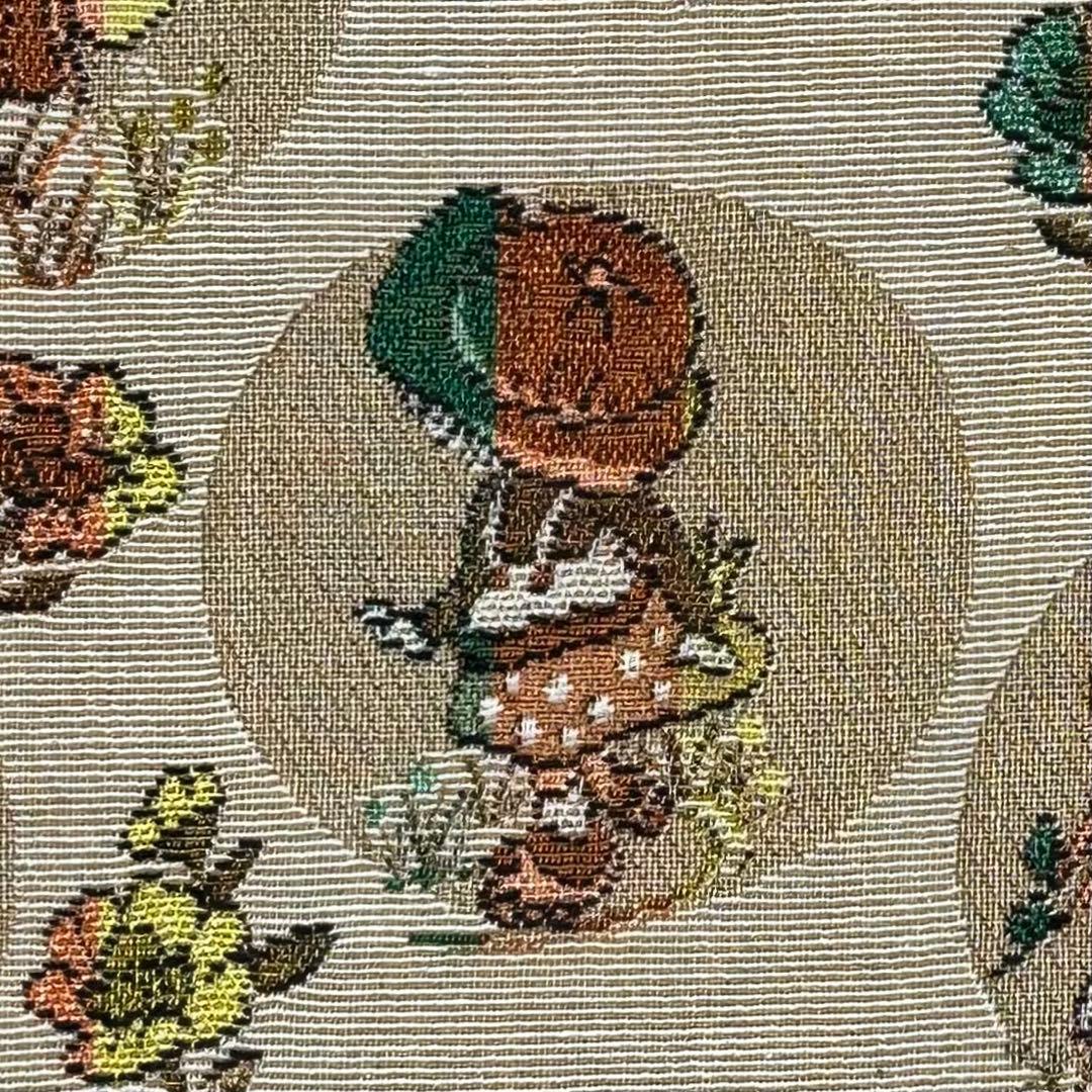 昭和レトロ 当時物 女の子柄 カーテン生地 ゴブラン織 5m まとめ売り 切売可