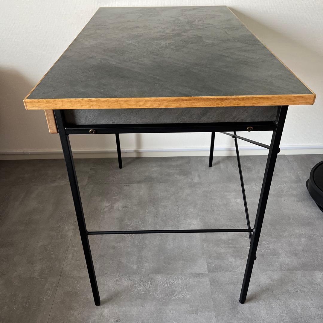 事務机・学習机 a.depeche POL desk 900 wide mat black