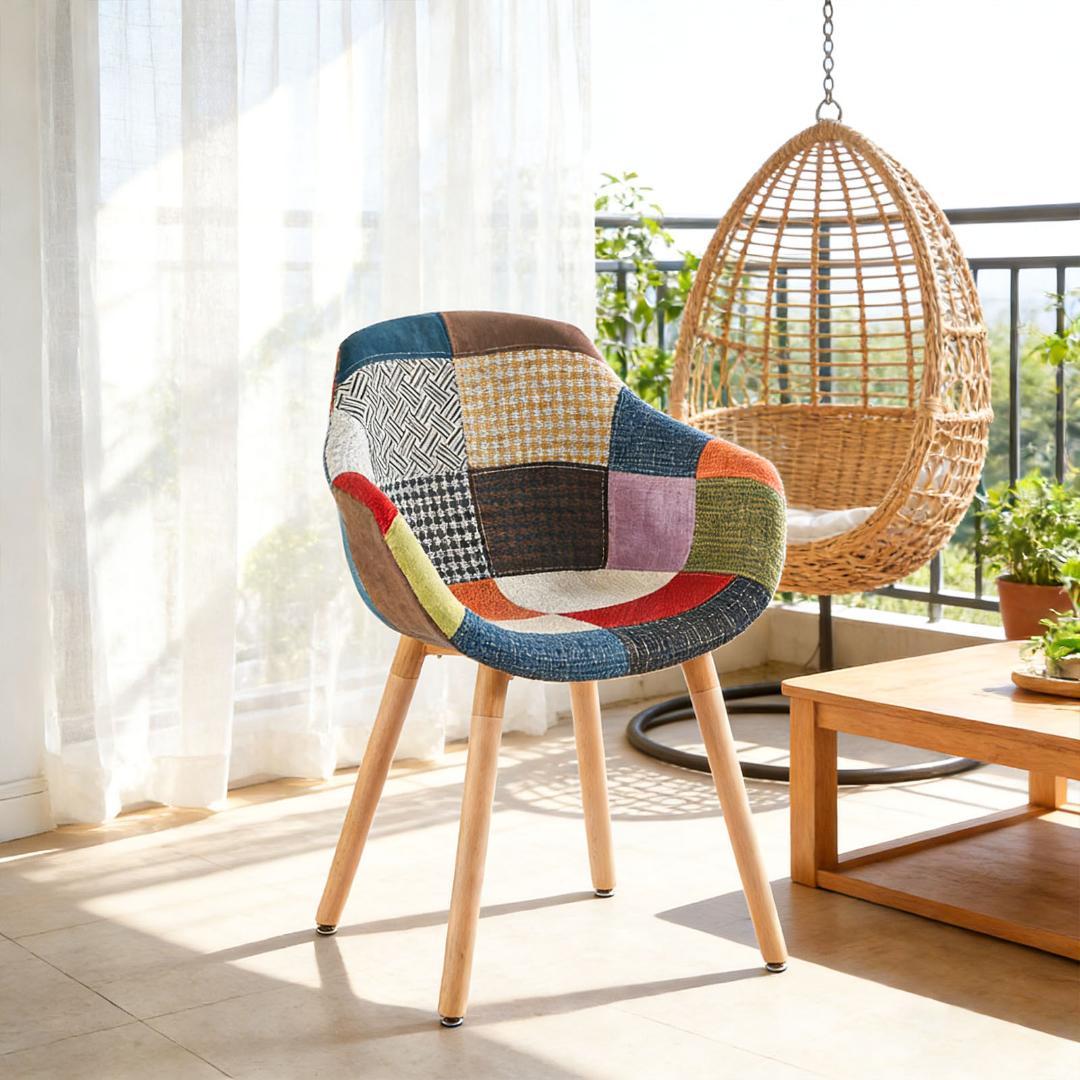 【セット2脚】ダイニングチェア シェルチェア クチェア ホームオフィスチェア