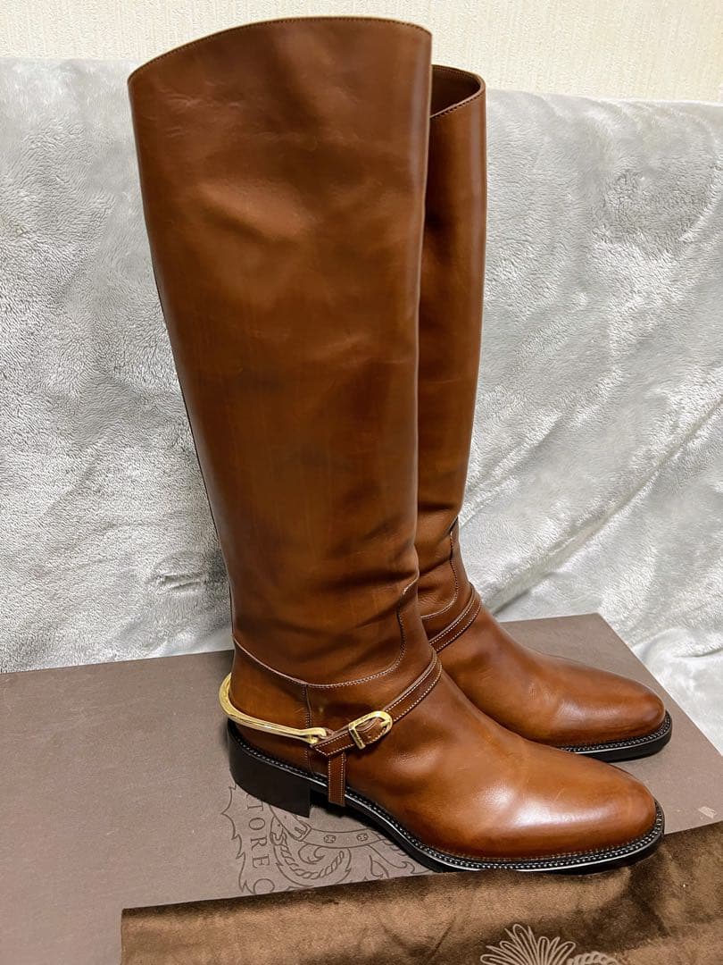 SARTORE（サルトル）ロングブーツ/ブラウン/サイズ37/