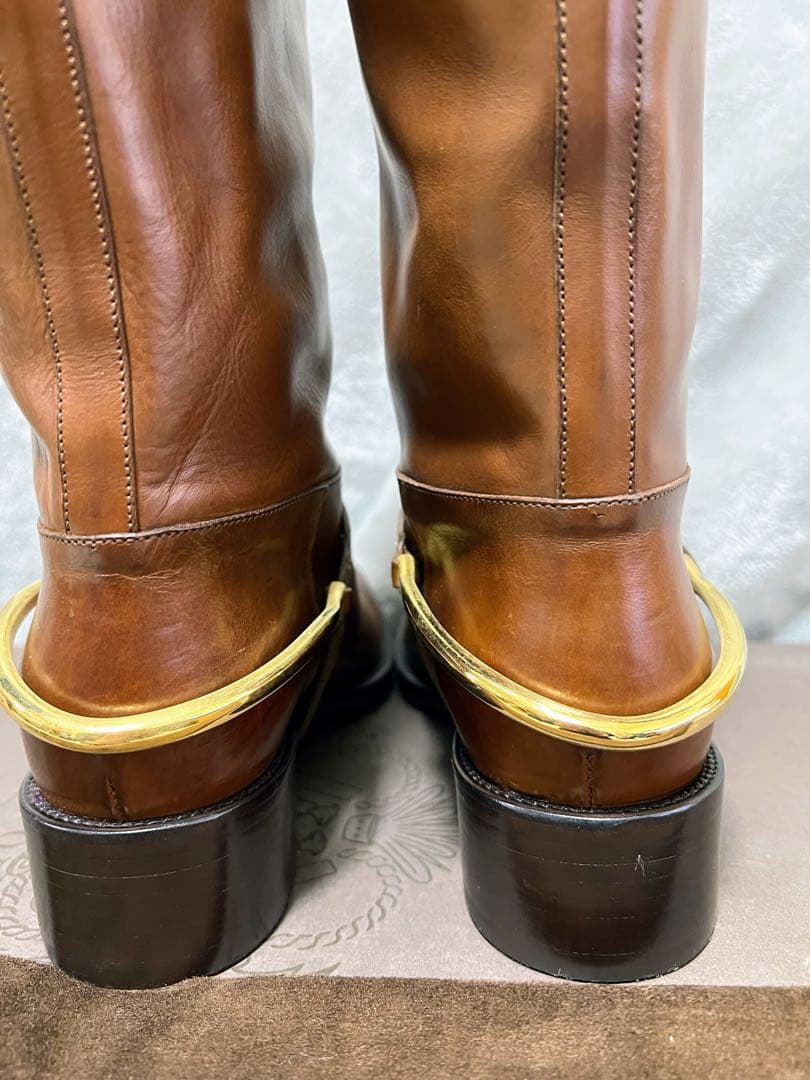 SARTORE（サルトル）ロングブーツ/ブラウン/サイズ37/