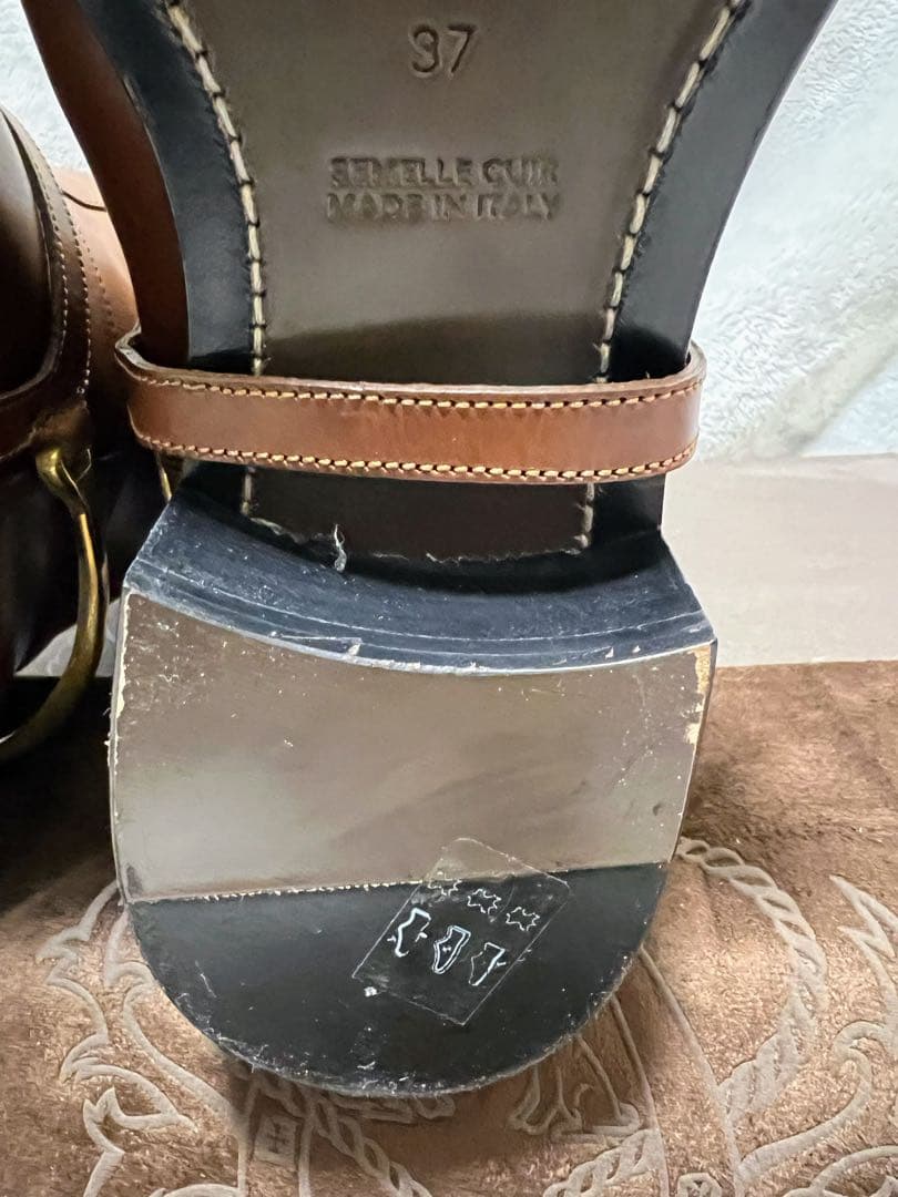 SARTORE（サルトル）ロングブーツ/ブラウン/サイズ37/