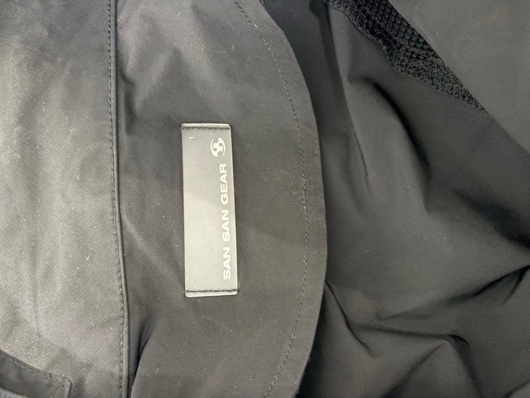 sansangear 黒 25ss trackjacket サイズ1最終値下げ！