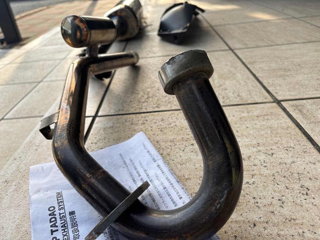 CRF250L（MD38）SP忠男POWER BOX と無限マフラーとその他