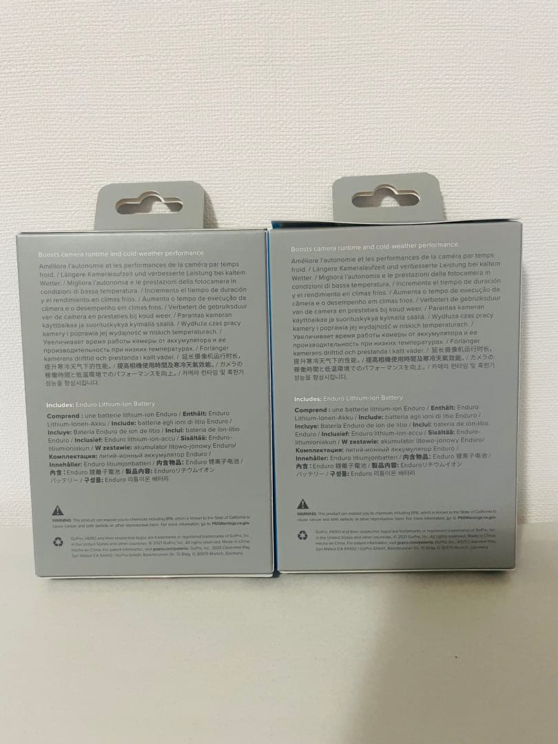 GoPro 純正 Enduroバッテリー ADBAT-011 2個セット