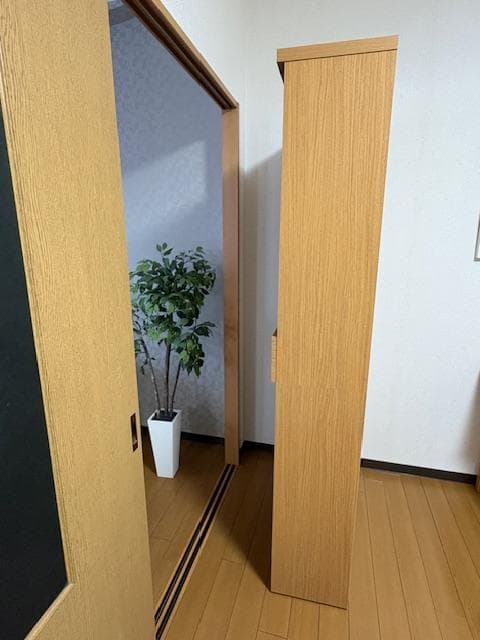 【完成品・送料込み】木製本棚 飾り棚 スリムデザイン たのメル便