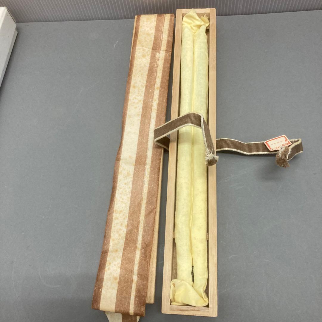 骨董品　茶道具　火箸　桑柄火箸　不染斎好　金谷五良三郎造　共箱　S49HB