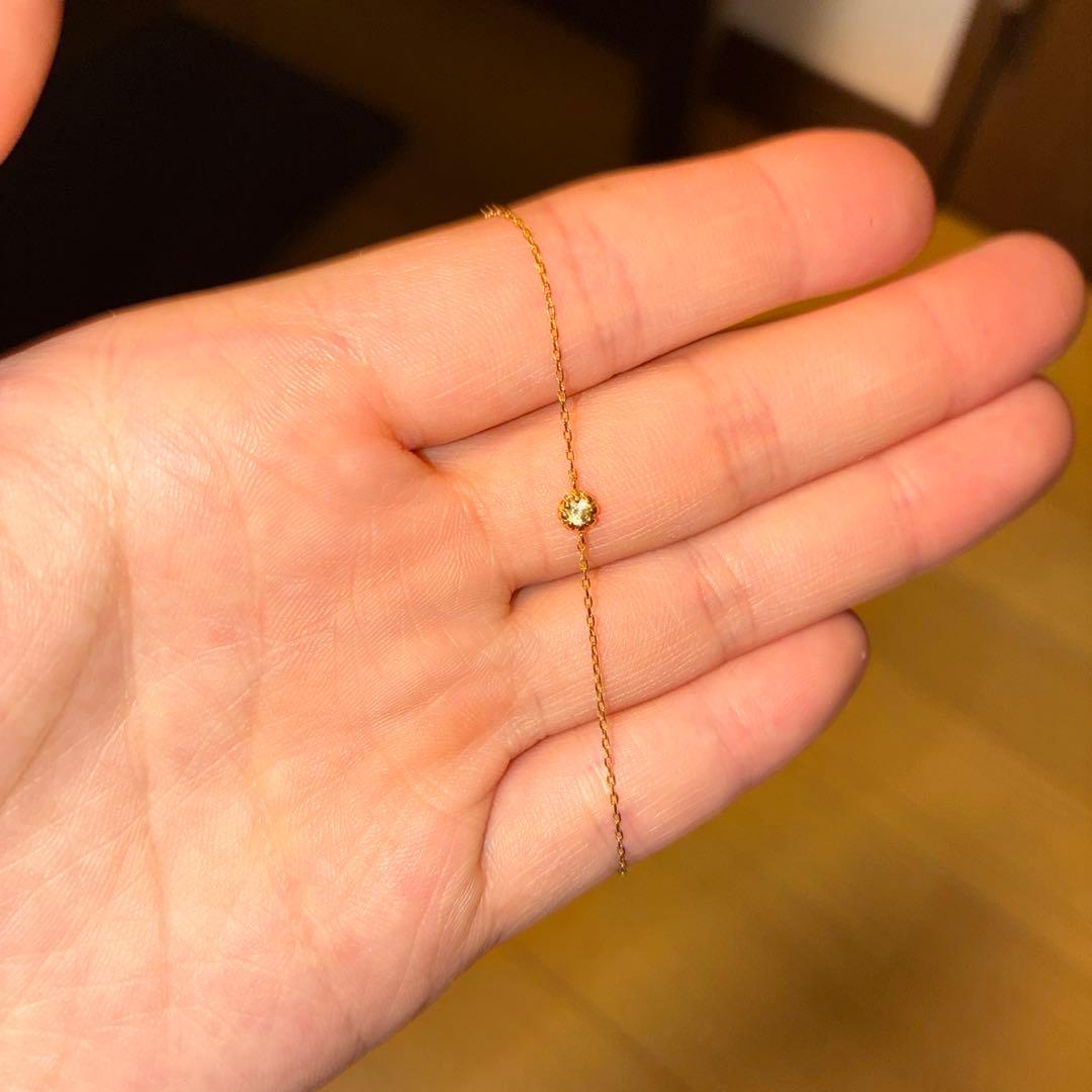 ete ゴールドブレスレット ギフトボックス付き