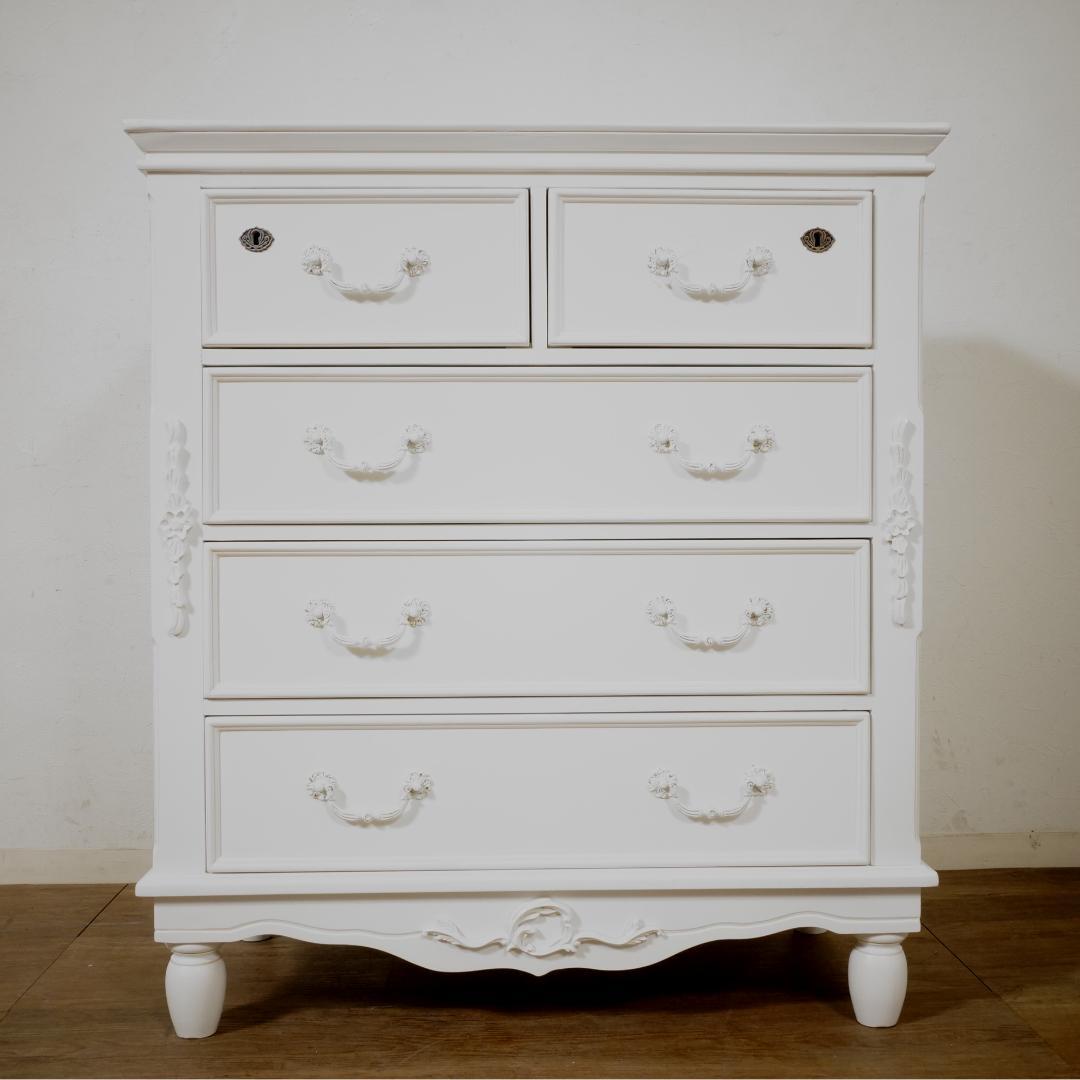 【新品】ハンプトンシリーズ　クラシカルデザインチェスト アウトレット