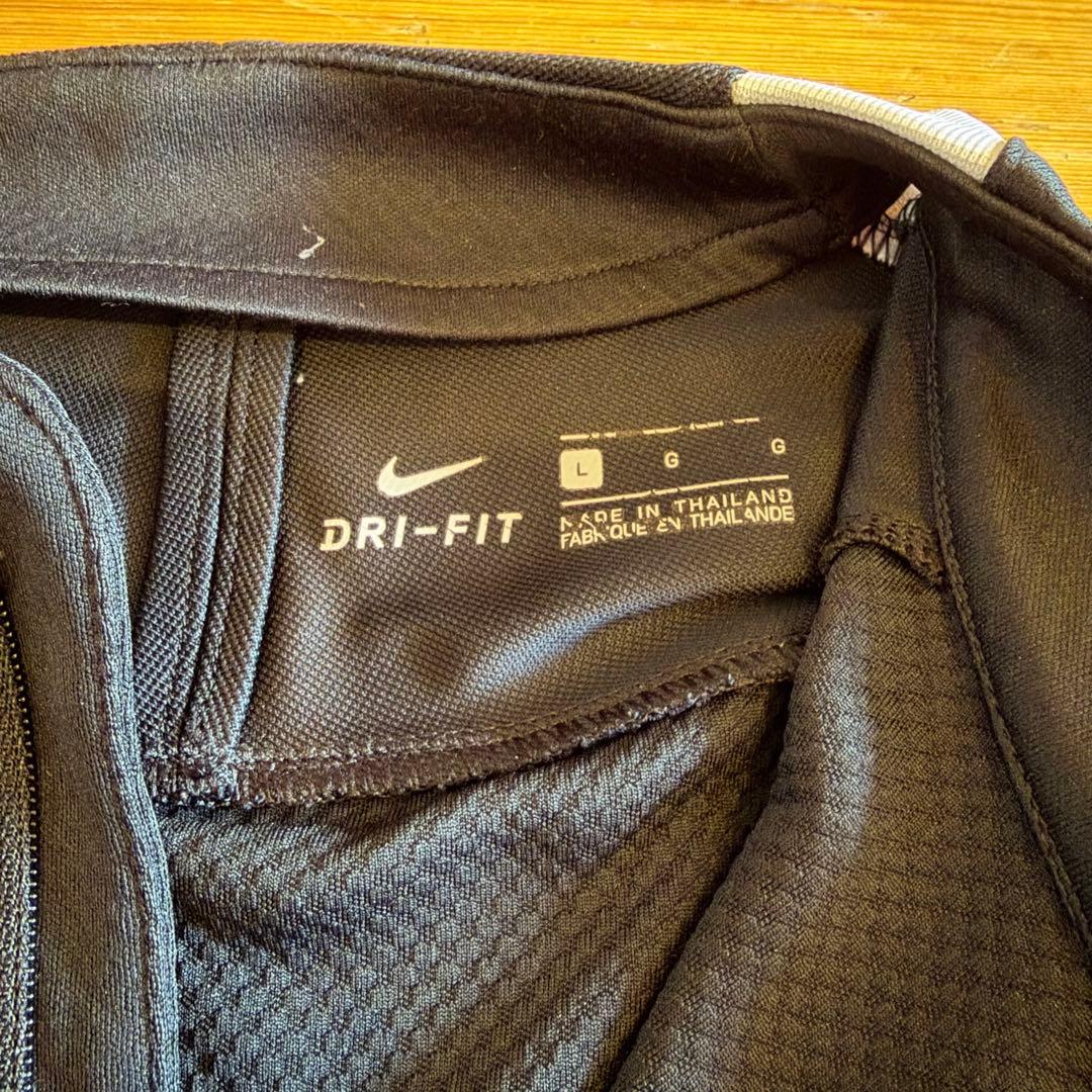 NIKE PSG DRI-FIT ハーフジップ ナイキ　ブラック　L