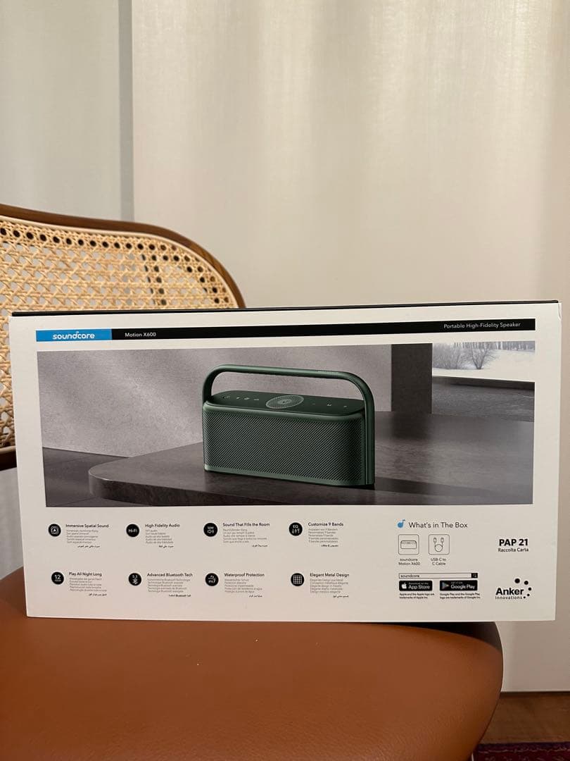 Soundcore Motion X600 空間オーディオ ワイヤレススピーカー