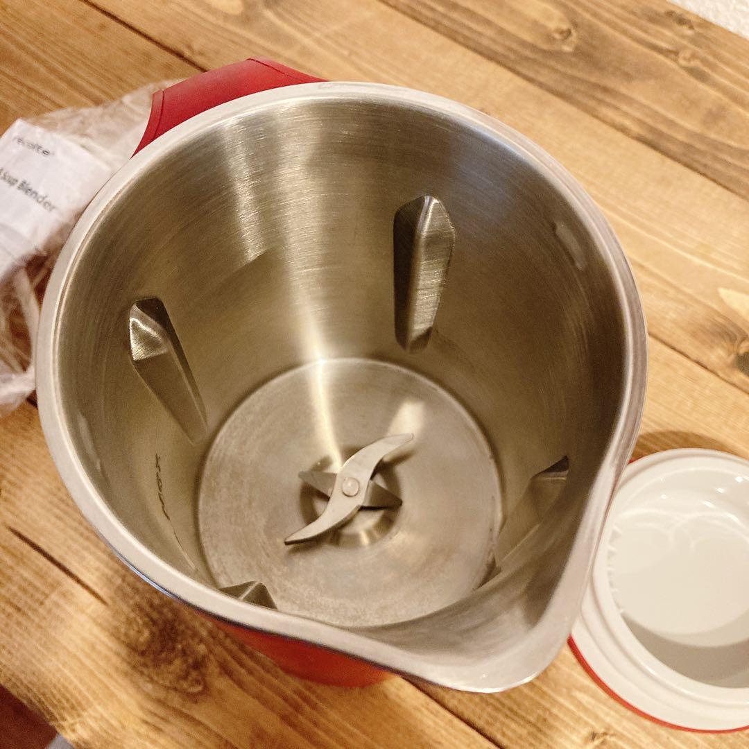 a*n様 【美品】レコルト自動調理ポットソイ&スープブレンダーレッド