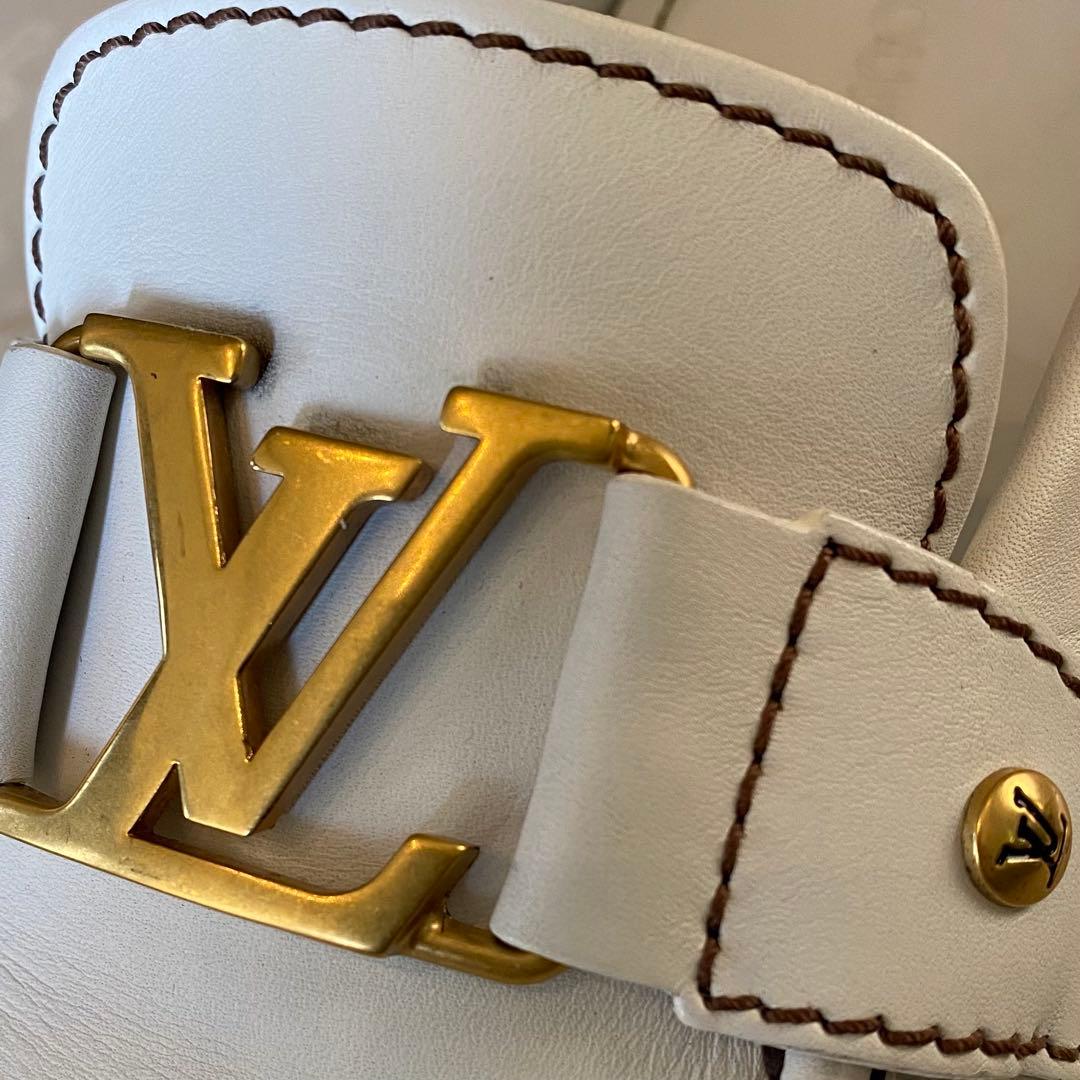 ルイヴィトン 本革 ドライビングシューズ モンテカルロライン 阪急メンズ館購入