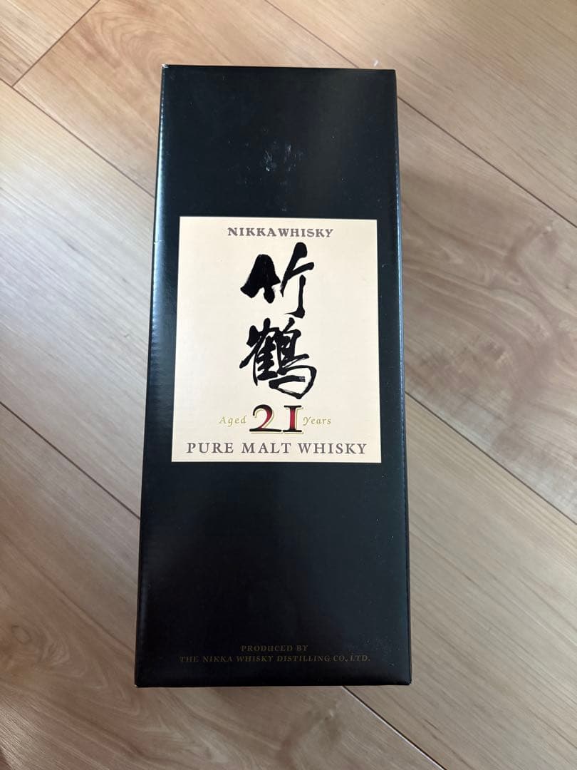 【土日限定値下げ】ニッカウイスキー　竹鶴21 未開栓　旧ボトル