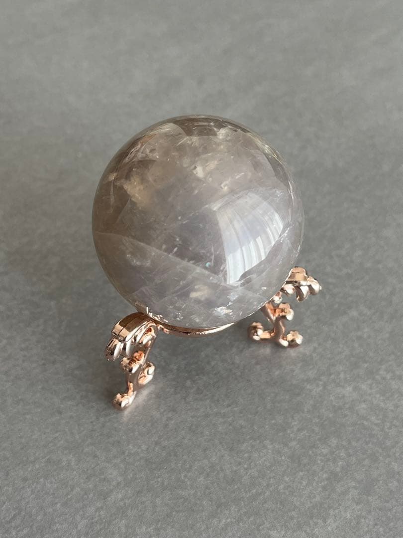 ✳︎mikage✳︎フェザーフローライト　ブルーローズ　スフィアセット