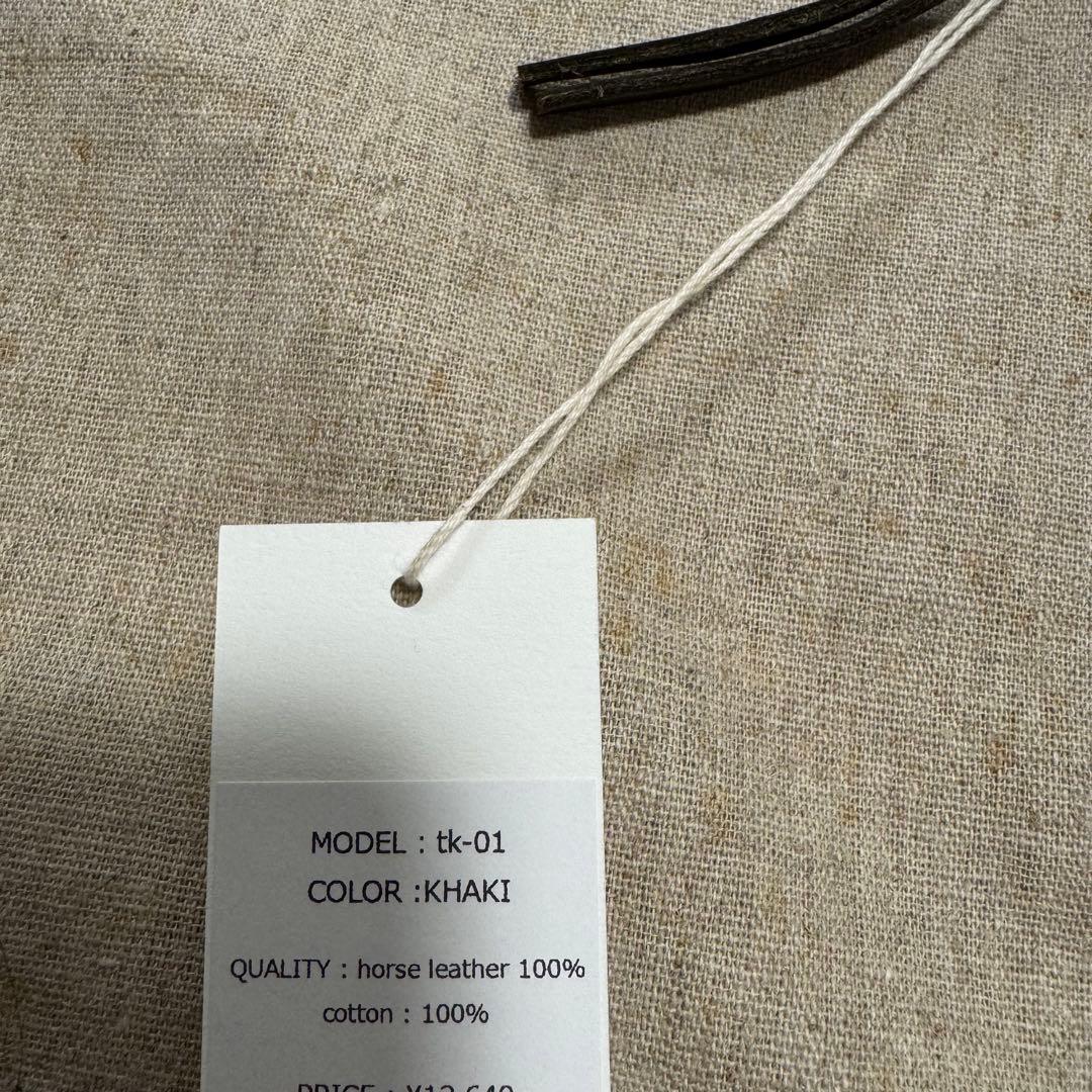 新品 テノン tenon pouch Khaki ポーチ 2025年12月購入