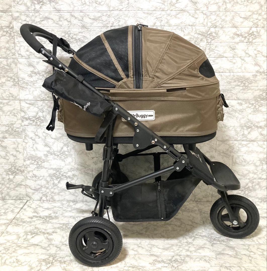 【美品】Airbuggy for Dog DOME2 Mレインカバー マット付き