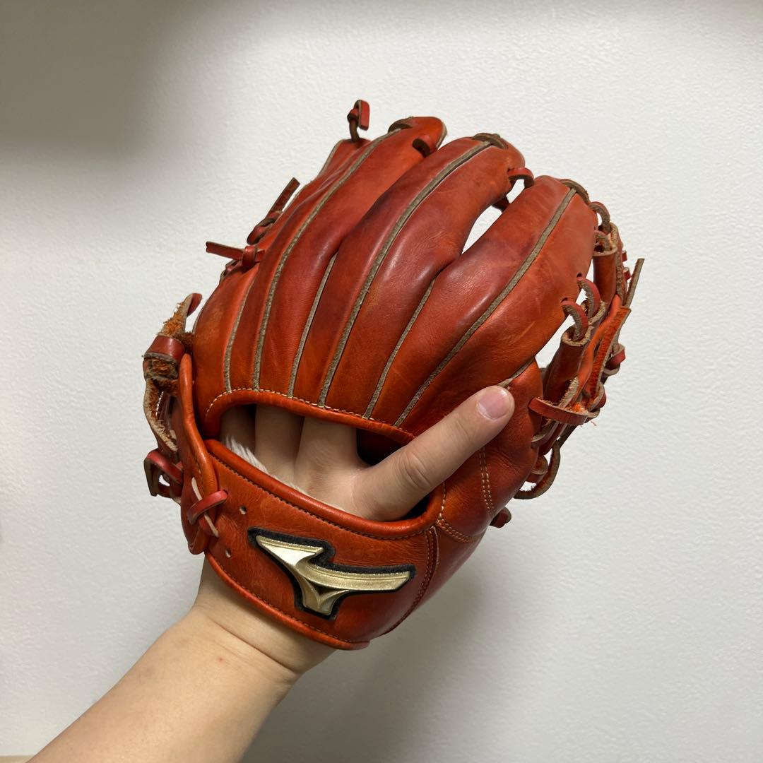 1119 ミズノ グローバルエリート 即戦力 軟式 内野手用グローブ