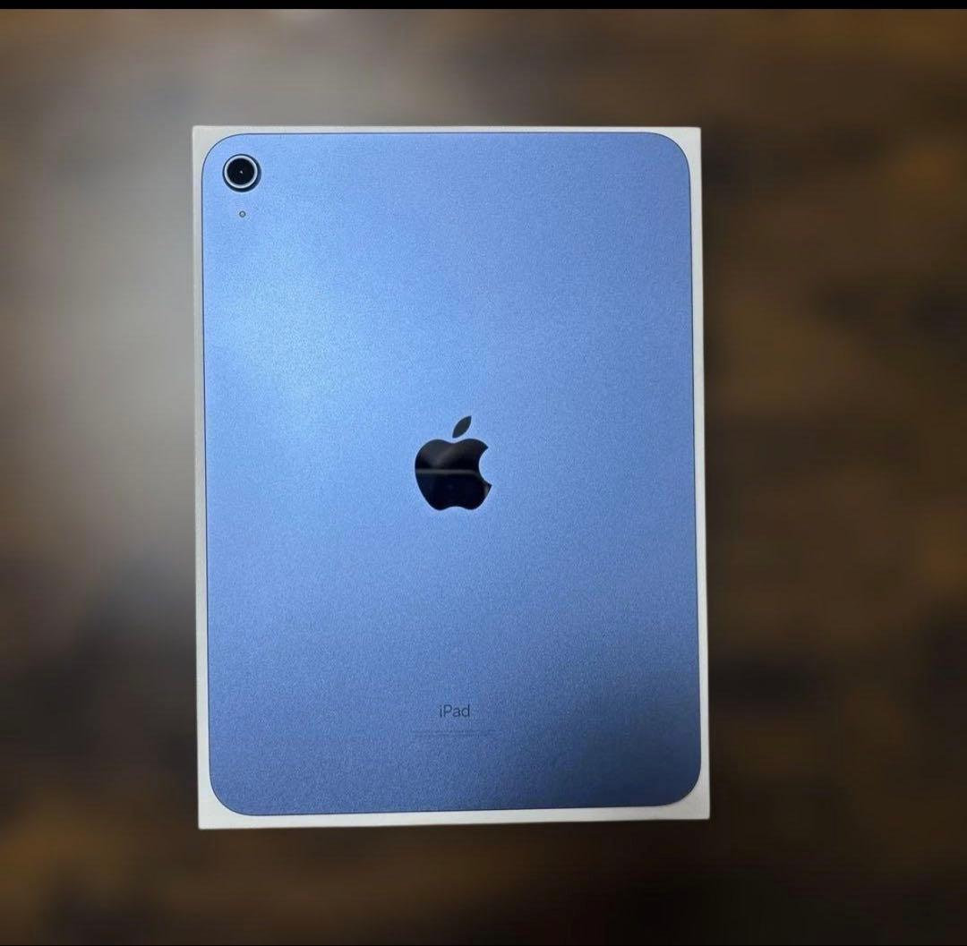 【美品】Apple iPad 本体ブルー第10 世代Wi-Fiモデル