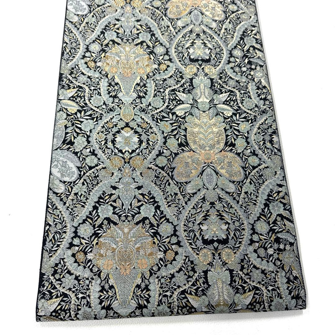 専用帯5135 ●服部織物謹製 高級 正絹 落款 六通 袋帯