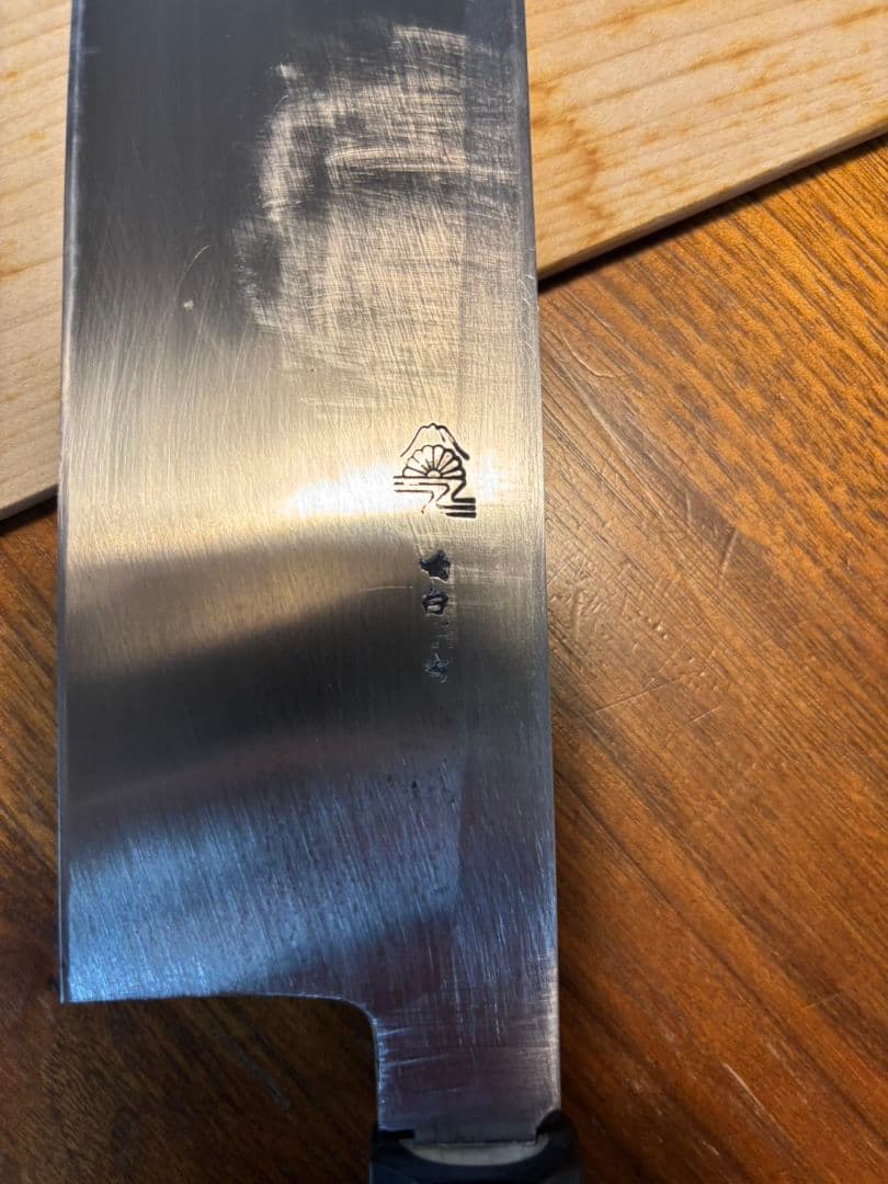 尚台　正吉　鱧切り包丁　上霞　青鋼　尺　30cm 　さや付き(シミあり)