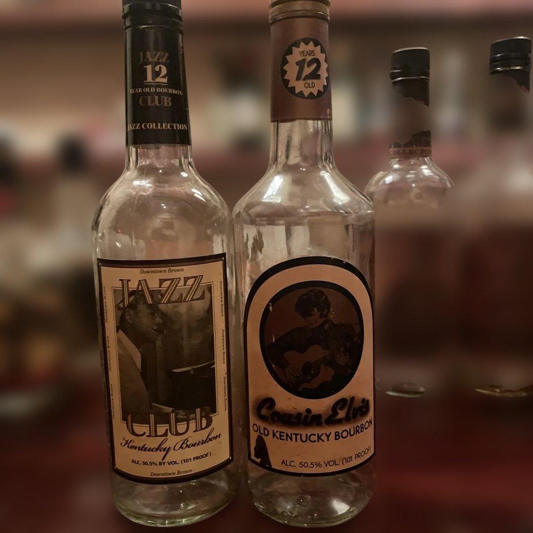 激レア！バーボンウイスキー空瓶セット