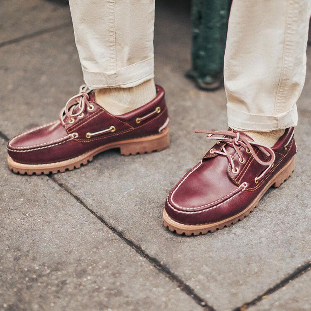 ティンバーランド 3EYE CLASSIC LUG 27cm バーガンディ