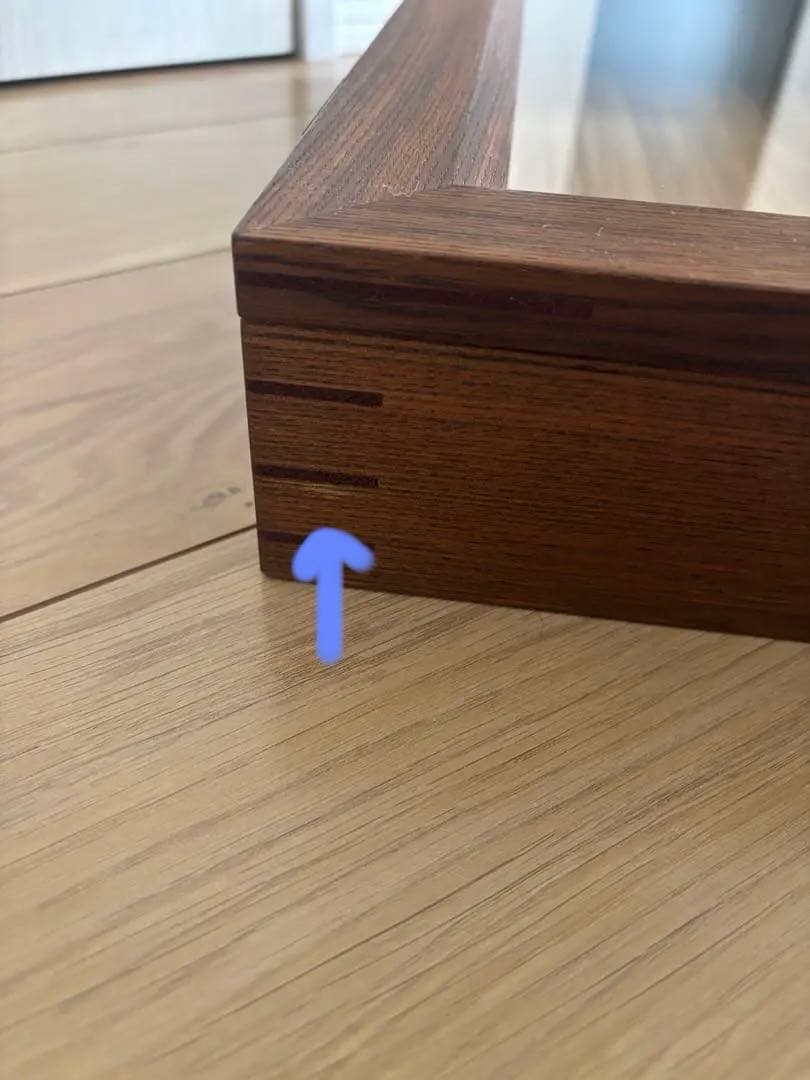 木製ガラス蓋付きディスプレイケース